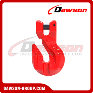 DS937 G80 6MM 7/8MM 13MM Forged Super Alloy Steel Clevis Cradle Grab Hook with Wings for Adjust Chain Slings
