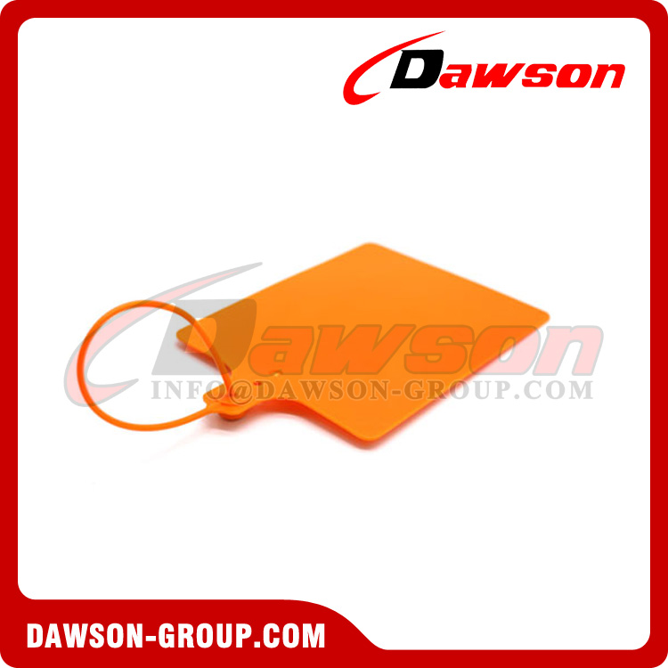 DS-BCP802 High Security Barcode Printed Metal Inside Plastic Seals with Logo