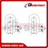 Galvanized Chain Shackle DIN 82101B