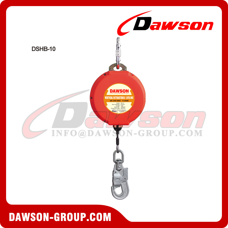 DSHB-10 Series Vertical Retractable Lifeline - Dawson Group Ltd. - China Manufacturer, Supplier DSHB-10 Series Vertical Retractable Lifeline - Dawson Group Ltd. - China Manufacturer, Supplier