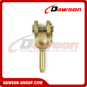 DAWSON Galvanized Clevis Style Open Swage Socket, Open Spelter Socket for Wire Rope Slings