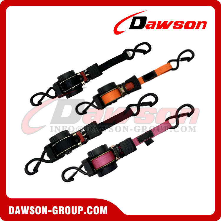 Automatic Retractable Ratchet Tie Down Straps with Damping Version, Auto Retractable Ratchet Strap with Non-damping Version and Push Button Release - Dawson Group Ltd. - China Supplier, Factory Automatic Retractable Ratchet Tie Down Straps with Damping Version, Auto Retractable Ratchet Strap with Non-damping Version and Push Button Release - Dawson Group Ltd. - China Supplier, Factory