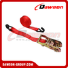 1 inch 10 feet Ratchet Strap with Vinyl Coated Wire Hooks