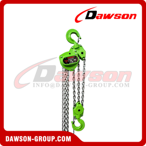 DAWSON Low Temperature Performance Manual Chain Block Hoist with Stainless Steel 304 Hand Chain
