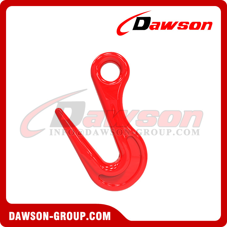 DS108 G80 WLL 2T Forged Alloy Steel Sorting Hook for Chain Slings
