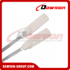 DS-BCS106 Cargo Serial Number Heavy Duty Container Truck Lock Tamper Proof Metal Strip Seal