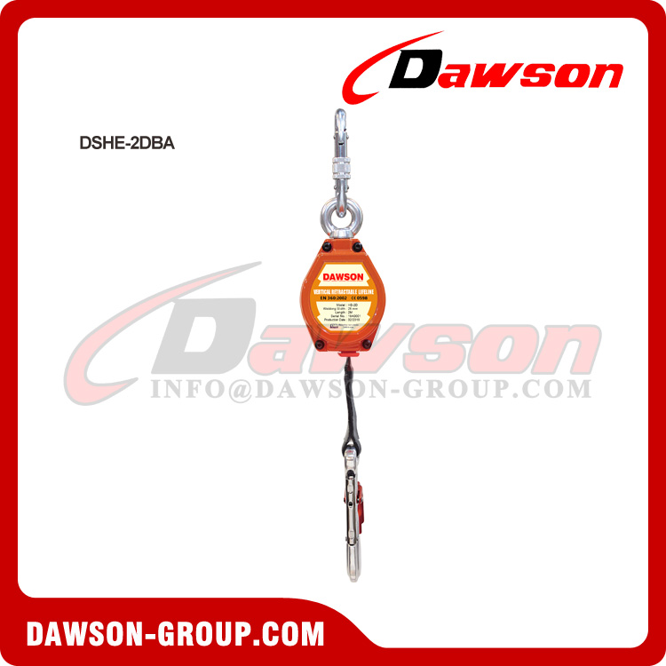 DSHE-2DBA Series Retractable Lifeline - Dawson Group Ltd. - China Manufacturer, Supplier DSHE-2DBA Series Retractable Lifeline - Dawson Group Ltd. - China Manufacturer, Supplier