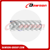 Polyester Material 12 Strands Mooring Rope