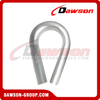 Brazilian NBR Standard Stamped Heavy Duty Steel Wire Rope Thimble - Steel Cable Shoe NBR 11900/1 (SP), DAWSON GROUP LTD. 