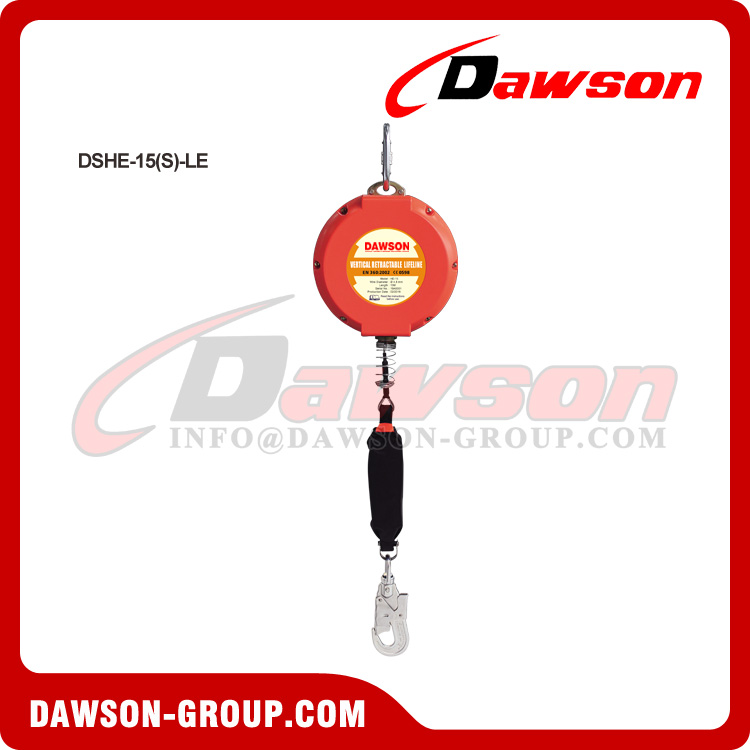 DSHE-15(S)-LE Retractable Lifeline - Dawson Group Ltd. - China Manufacturer, Supplier DSHE-15(S)-LE Retractable Lifeline - Dawson Group Ltd. - China Manufacturer, Supplier