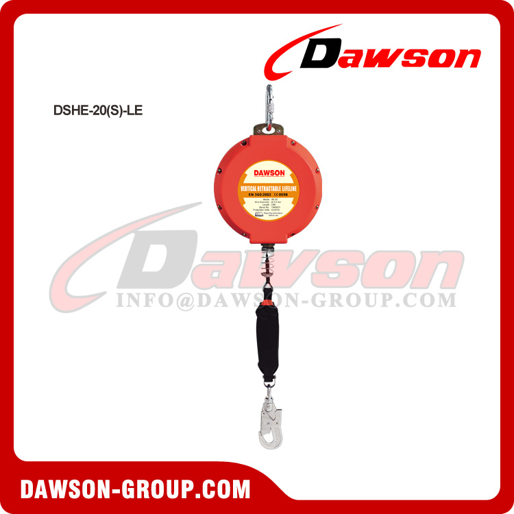 DSHE-20(S)-LE Retractable Lifeline - Dawson Group Ltd. - China Manufacturer, Supplier DSHE-20(S)-LE Retractable Lifeline - Dawson Group Ltd. - China Manufacturer, Supplier