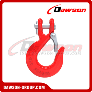 DS673 G70 1/4'' WLL 2750LBS New Type Clevis Slip Hook with Latch