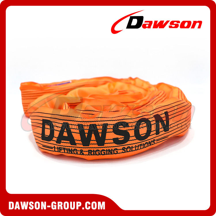 DAWSON WLL 10T Polyester Round Slings, 10000KG Lifting Slings - Dawson Group Ltd. - China Manufacturer, Supplier, Factory DAWSON WLL 10T Polyester Round Slings, 10000KG Lifting Slings - Dawson Group Ltd. - China Manufacturer, Supplier, Factory