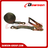 2 inch 30 feet OLIVE DRAB Ratchet Strap with Flat Snap Hook