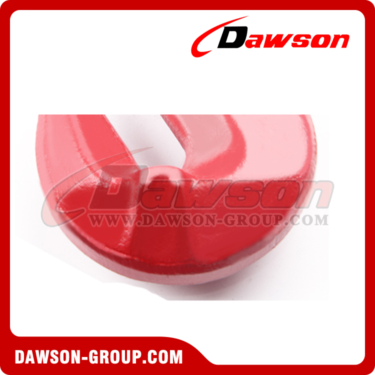  DS086 G80 6-26MM Clevis Shortening Cradle Grab Hook with Wings for Chain Slings
