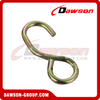 DSWHS008 BS 1000KG / 2200LBS S Hook With Zinc Plated