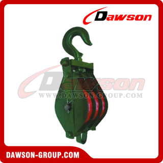 DS-B075 7013 Type Pulley Block Triple Sheave With Hook