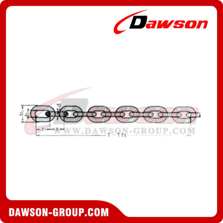 Galvanized DIN 764 Medium Link Chain, Welded Trawling Chain for ...