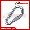 Electric Galvanized Snap Hook DIN5299D with Screw Zinc Plated