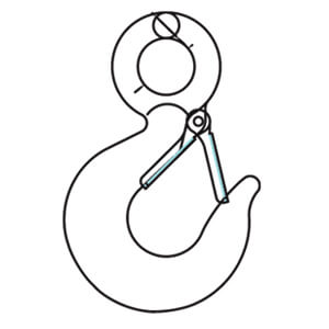 DS225 Eye Sling Hook with Latch - Dawson Group LTD. - China Manufacturer, Supplier, Factory