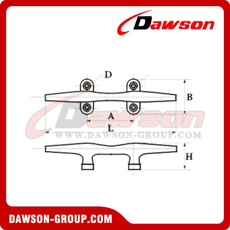 STAINLESS STEEL CLEAT - DAWSON GROUP LTD. - CHINA MANUFACTURER, SUPPLIER, FACTORY