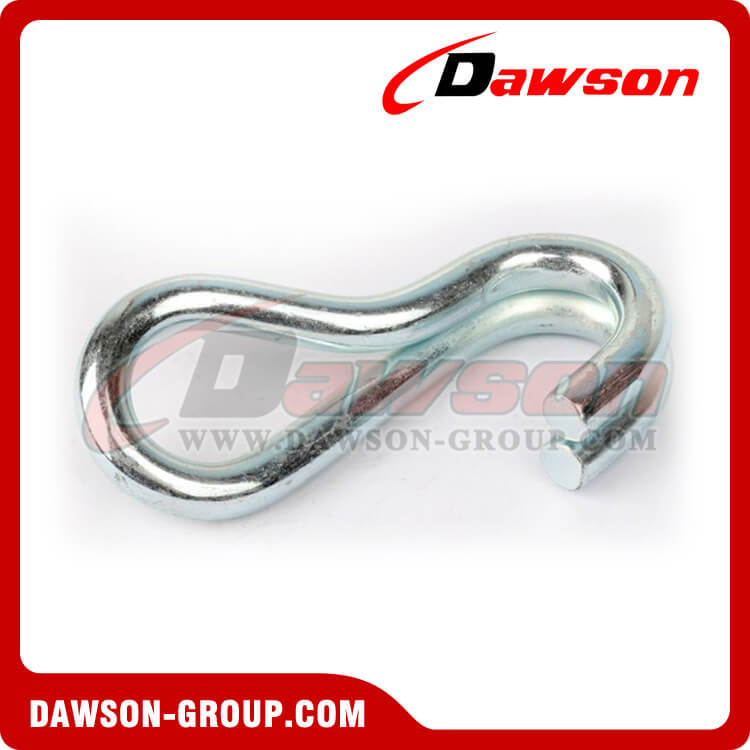 DSSH25251 B/S 2500KG/5500LBS Zinc Plated Double S Hook