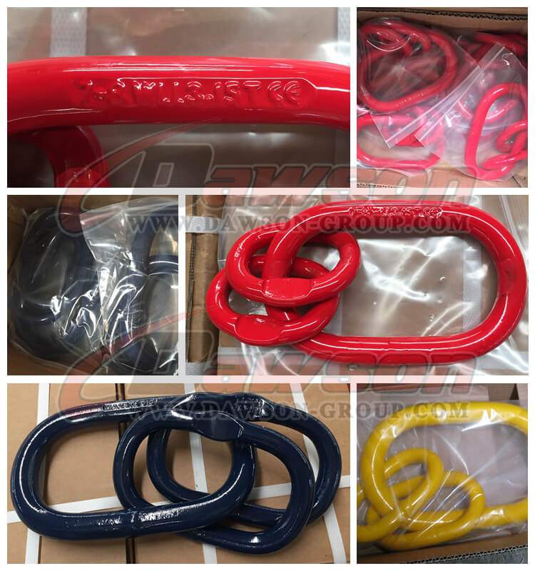 G80 U.S. Type Forged Master Link Assembly for Wire Rope Lifting Slings / Chain Slings - China Manufacturer, Supplier, Factory