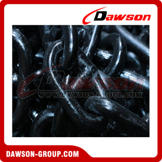 17.5mm U2 U3 Hot Dip Galvanized or Painted Black Anchor Chain for Marine & Ship