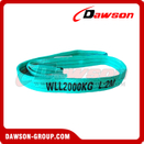 WLL 2 Ton Polyester Webbing Slings - Lifting Slings