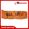 WLL 120T Polyester Round Slings