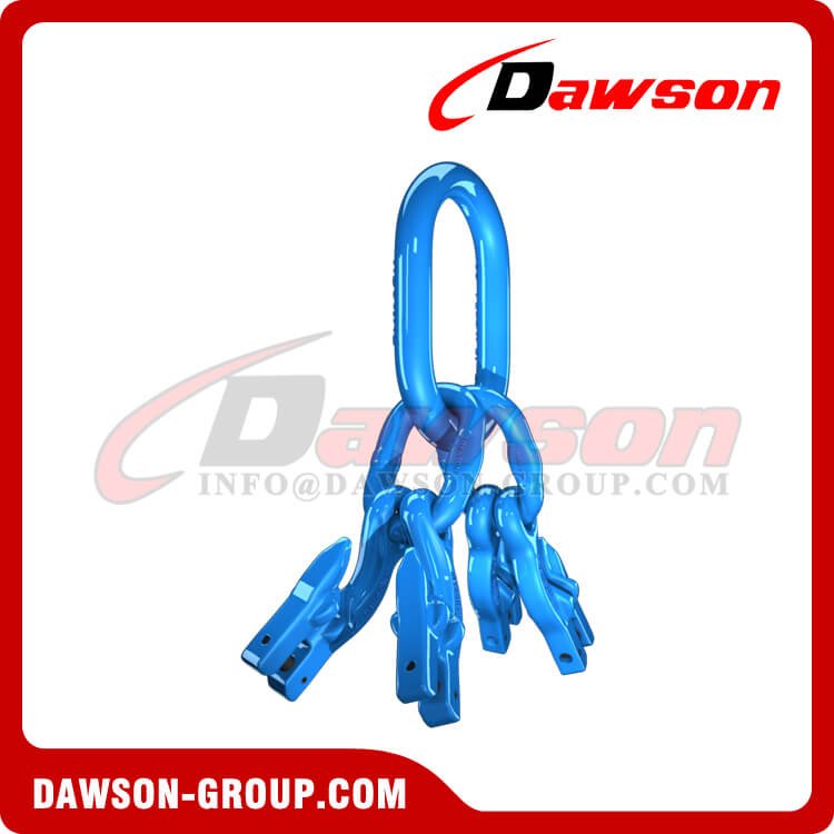 G100 Master Link Assembly + G100 Eye Grab Hook with Clevis Attachment&times;4 - Dawson Group Ltd. - China Factory, Exporter