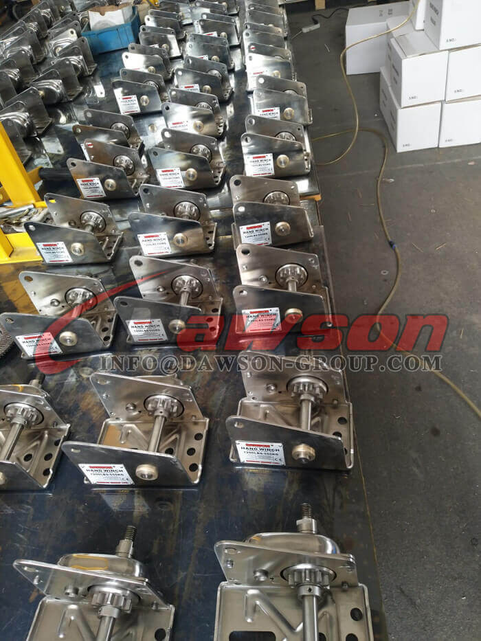 Stainless Steel Hand Winch for Pulling - Dawson Group Ltd. - China Manufacturer, Supplier, Factory