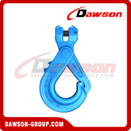 DS1017 G100 8-16MM Special Clevis Self-locking Hook with Grip Latch for Chain Slings
