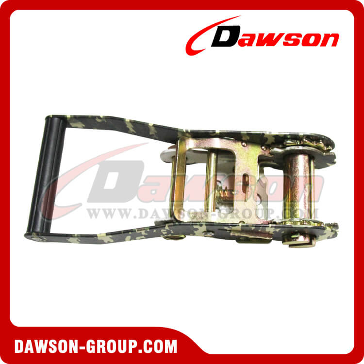 50MM 5T Military Camouflage Heavy Duty Ratchet Buckle For Cargo Lashing Strap 5000KG Heavy Duty