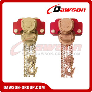 0.5T 1T 2T 3T Non-sparking Chain Hoist With Trolley for Lowering Heavy Loads