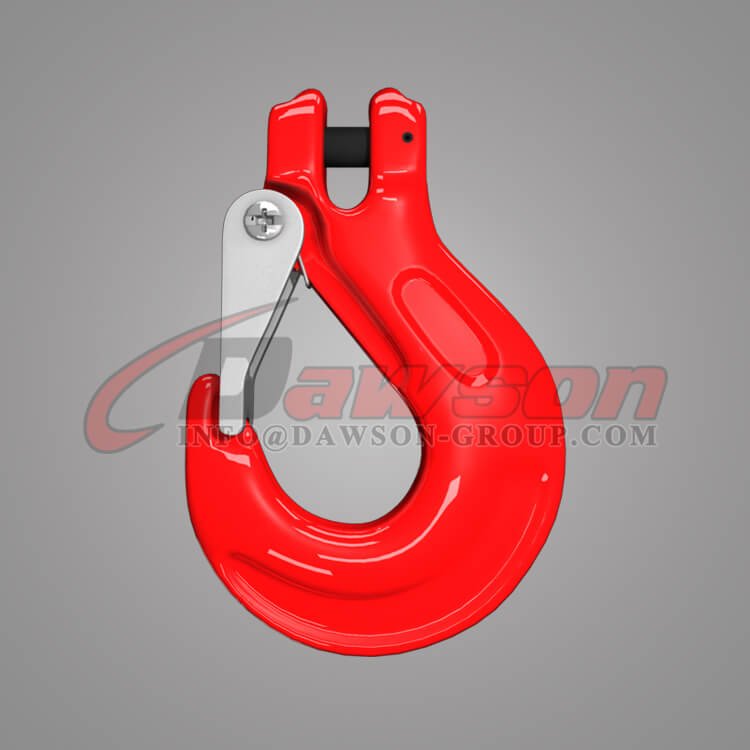 G80 Clevis Sling Hook with Cast Latch for Chain Slings, Grade 80 Clevis Hook - Dawson Group Ltd. - China Supplier G80 Clevis Sling Hook with Cast Latch for Chain Slings, Grade 80 Clevis Hook - Dawson Group Ltd. - China Supplier