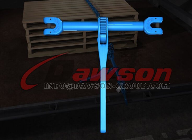 Application of G100 Forged Steel Clevis Type Ratchet Load Binder for Lashing - Dawson Group Ltd. - China Manufacturer