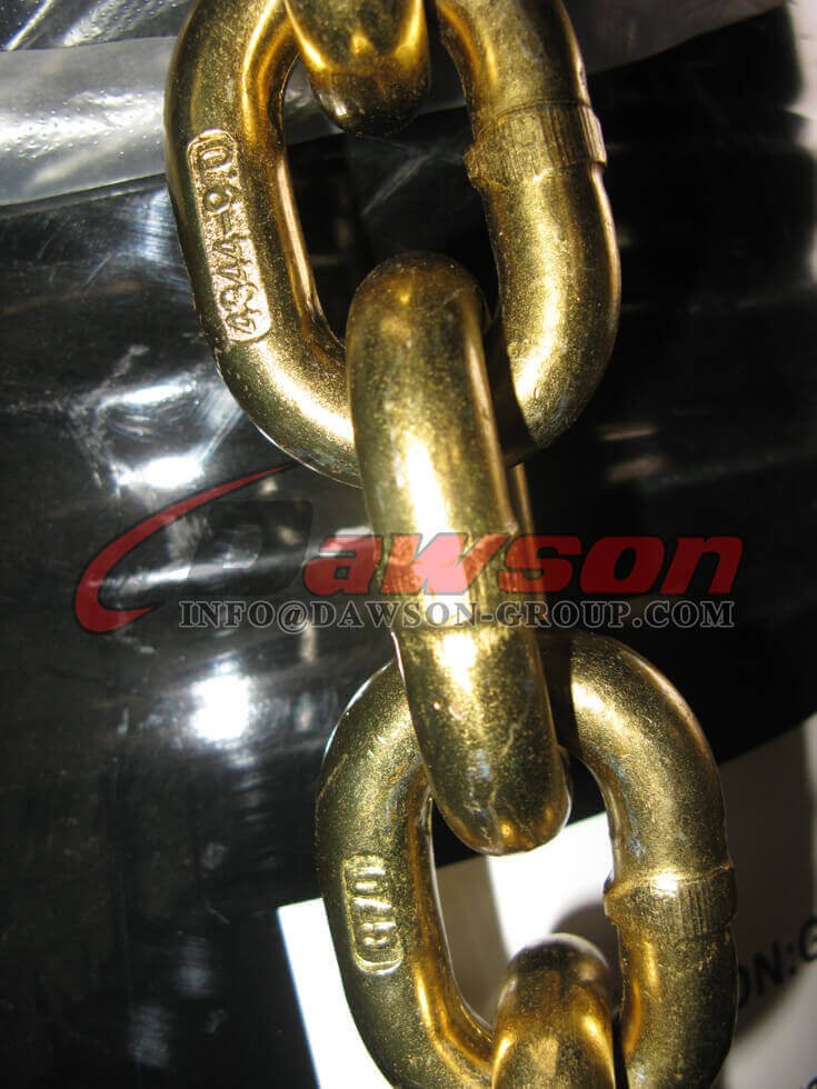 G70 Transport Chains, Australian Standard 8mm x 9m Grade 70 Chain