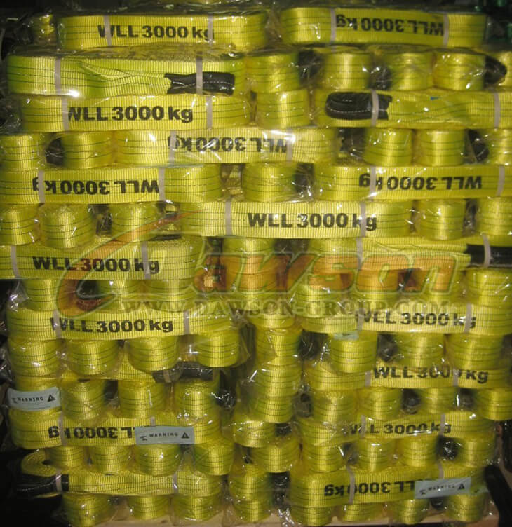 WLL 3 Ton Polyester Webbing Slings - Lifting Slings - Dawson Group Ltd. - China Factory, Exporter
