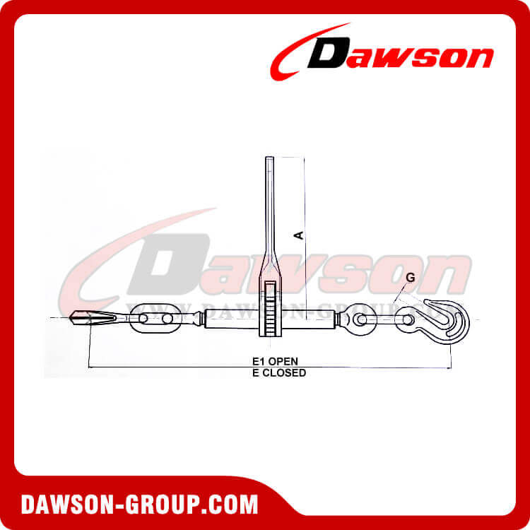 Ratchet Type Load Binder - Dawson Group Ltd. - China Supplier