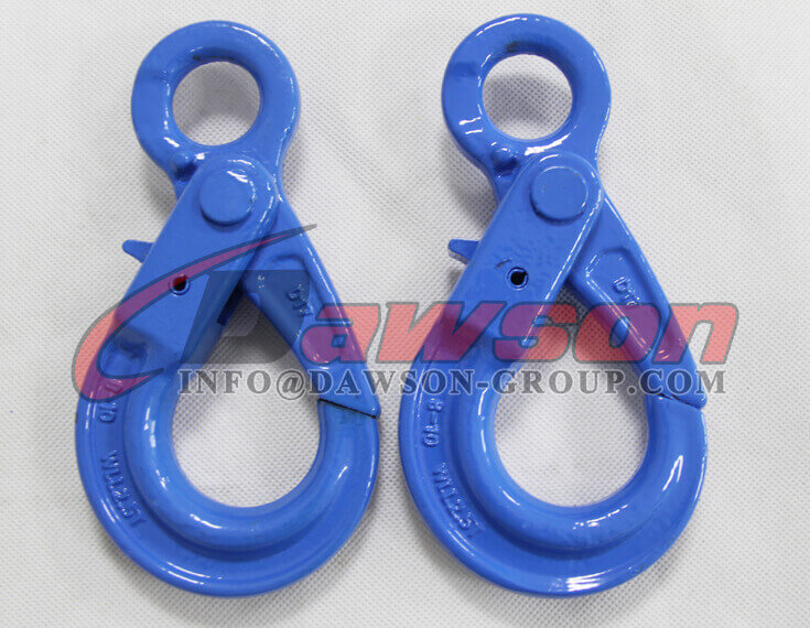 Grade 100 European Type Eye Self-Locking Hook Lifting Equipment for Crane Lifting Chain Slings - Dawson Group Ltd. - China Factory