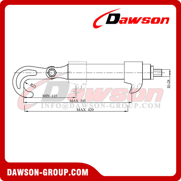 Speed Lashing Turnbuckle with Hook, Speed Lashing for Boat, Chain Quick  Lash - Dawson Group Ltd. - China Manufacturer, Supplier, Factory