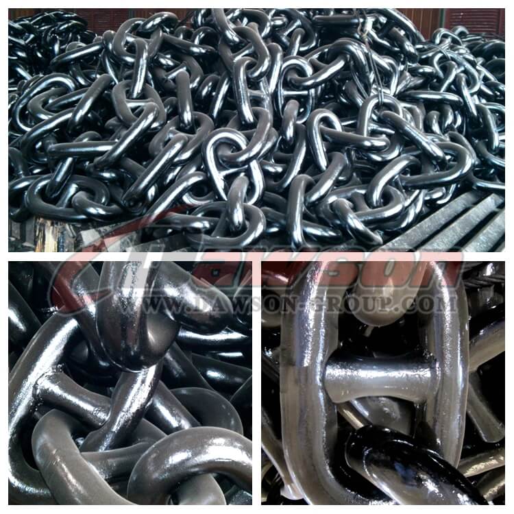 70MM U2 U3 Hot Dip Galvanized or Painted Black Stud / Studless Link