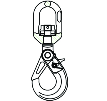 DS490 G80 Swivel Self-locking Hook - Dawson Group LTD. - China Manufacturer, Supplier, Factory