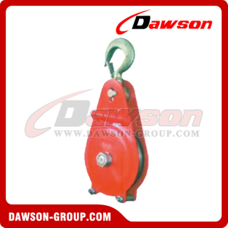 DS-B118 Steel Pulley with Hook Open Type