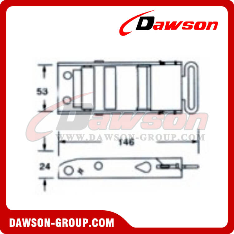 DSOCB15 Over Center Buckle - China Manufacturer Supplier