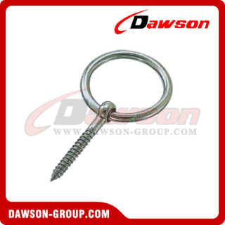 Stainless Steel Round Ring with Screw