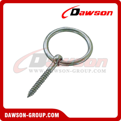 Stainless Steel Round Ring with Screw - Dawson Group Ltd. - China ...