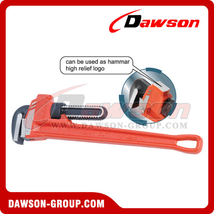 DSTD0512 Heavy Duty Pipe Wrench Crv, Pipe Grip Tools 