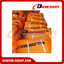 WLL 20 Ton Heavy Duty Polyester Webbing Slings - Lifting Slings